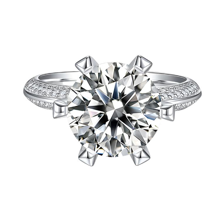 5 ct Moissanite Ring - Luxury Women's Fine Jewelry