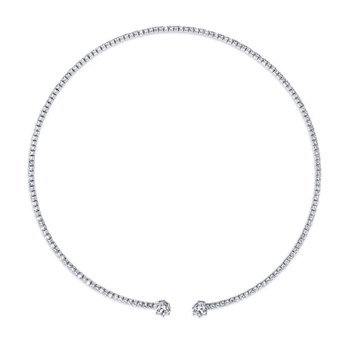 Elegant Moissanite Heart Pendant Necklace – 0.8 Carat
