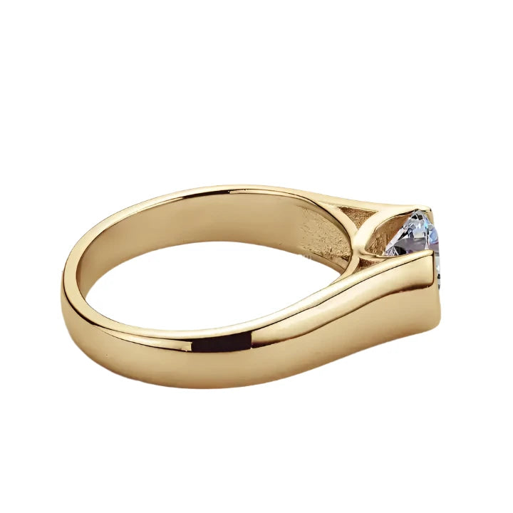 Fine Jewelry 2.0ct Moissanite Engagement Ring - 8mm Solitaire