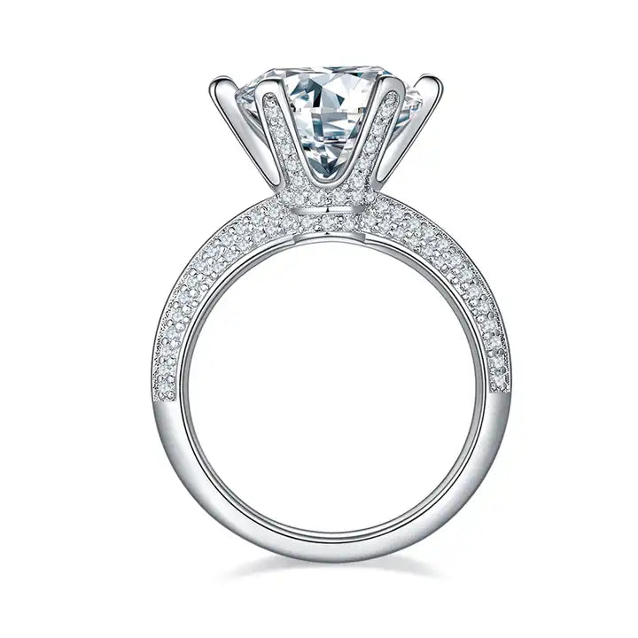 5 ct Moissanite Ring - Luxury Women's Fine Jewelry