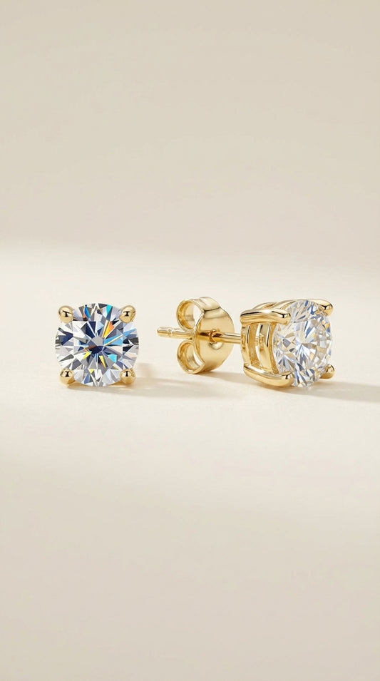 VVS Moissanite Luxury Earrings Collection