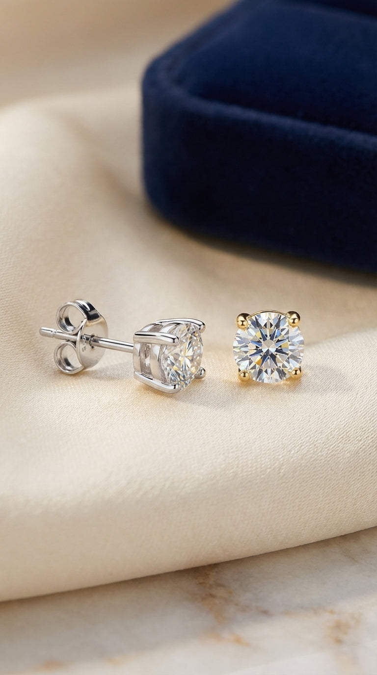 VVS Moissanite Luxury Earrings Collection