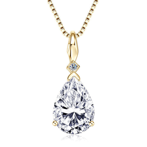 Pear Exclusive Moissanite Necklace