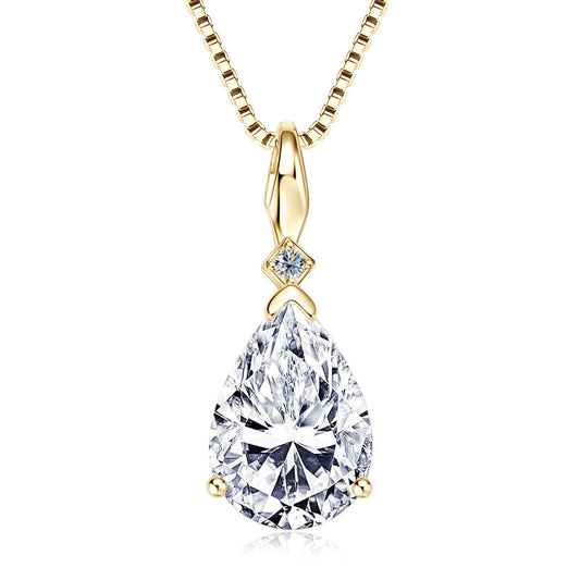 Pear Exclusive Moissanite Necklace