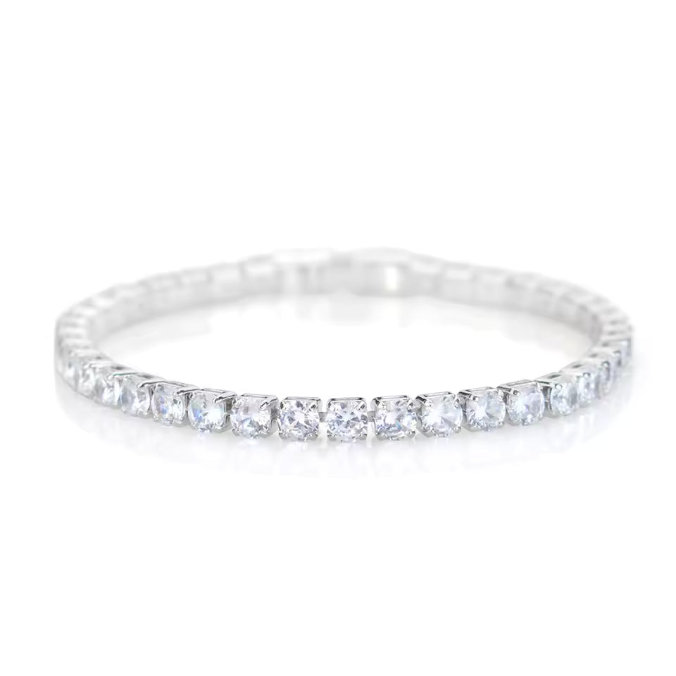 Luxury Tennis Bracelet Simulated Diamonds